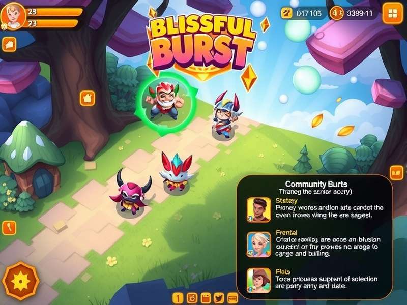 Blissful Burst strategy guide infographic