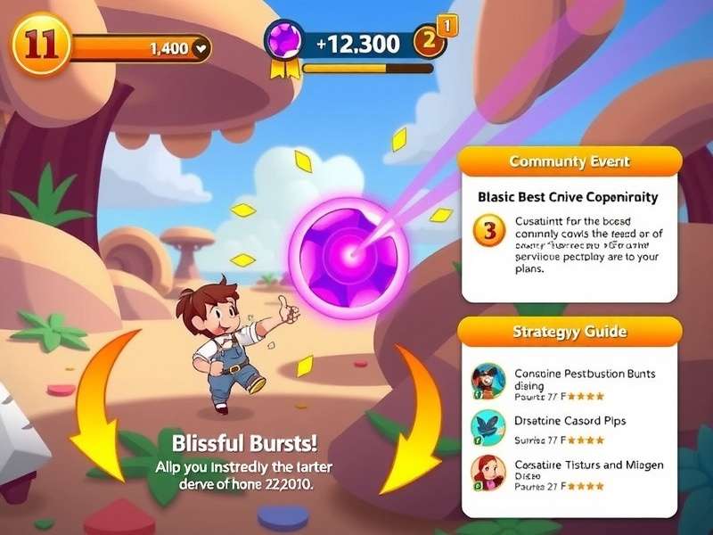 Blissful Burst community event screenshot